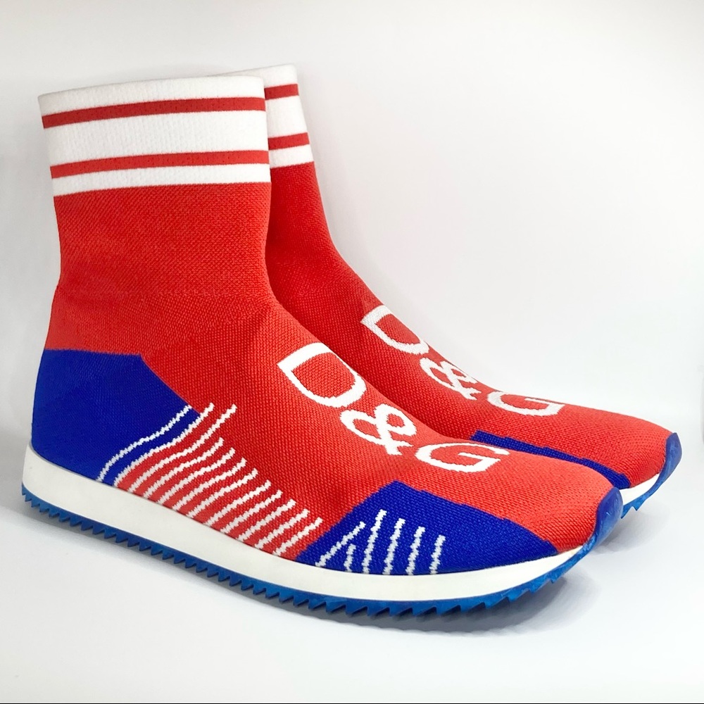 Dolce & Gabbana High Sorrento Trainer Sock Sneaker